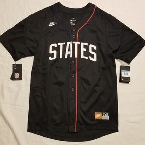 NWT Nike Team USA USMNT soccer baseball jersey